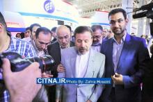 گزارش تصویری سیتنا/ بازدید وزیر ارتباطات از غرفه رایتل در نمایشگاه تلکام