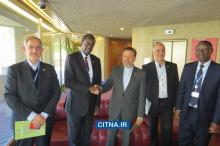 گزارش تصویری سیتنا از دیدارهای وزیر ارتباطات کشورمان با همتایانش در ژنو