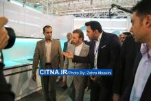 گزارش تصویری سیتنا/ بازدید دکتر واعظی از سالن همراه اول در نمایشگاه تلکام