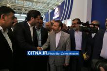 گزارش تصویری سیتنا/ بازدید دکتر واعظی از سالن شرکت مخابرات ایران در نمایشگاه تلکام