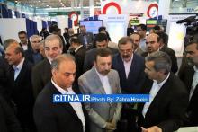 گزارش تصویری سیتنا/ بازدید دکتر واعظی از سالن شرکت مخابرات ایران در نمایشگاه تلکام
