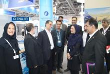 گزارش تصویری/ بازدید مدیران ارشد شرکت مخابرات از پاویون ایران در نمایشگاه تلکام بوسان