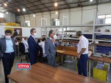 معاون برنامه‌ریزی وزارت ارتباطات از خط تولید مودم‌های اتصال صنعت میانه در پارک سجاد بازدید کرد