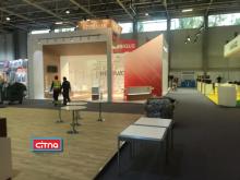 گزارش تصویری/ ساعات پایانی تلاش‌ها برای آماده سازی نمایشگاه تلکام بوداپست/ مراحل نهایی تکمیل پاویون ملی ایران در نمایشگاه