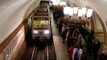گزارش تصویری/ متروی شکوهمند مسکو تحت پوشش wifi