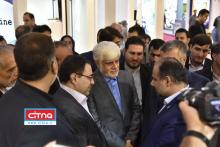 گزارش تصویری سیتنا/ بازدید دکتر عارف از هجدهمین نمایشگاه تلکام 
