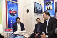 تصاویر/ حضور دکتر مهدی فقیهی در غرفه‌ی "سیتنا" در ایران تلکام 2017