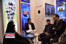 تصاویر/ حضور دکتر مهدی فقیهی در غرفه‌ی "سیتنا" در ایران تلکام 2017