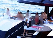 عکس‌های لو رفته از دختران نیمه عریان کشتی شاهزاده‌ی سعودی!