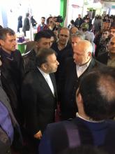 بازدید دکتر واعظی از غرفه پارسیان همراه لوتوس در الکامپ ۲۰۱۶ 