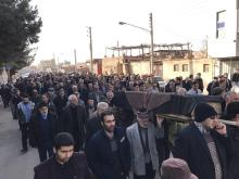 گزارش تصویری/ مراسم تشییع و اقامه نماز بر پیکر حاج غلامرضا فاتح