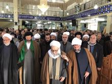 گزارش تصویری/ مراسم تشییع و اقامه نماز بر پیکر حاج غلامرضا فاتح