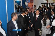 بازدید دبیرکل ITU و وزیر ICT کره جنوبی از پاویون ایران در نمایشگاه بوسان + تصاویر
