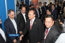 بازدید دبیرکل ITU و وزیر ICT کره جنوبی از پاویون ایران در نمایشگاه بوسان + تصاویر