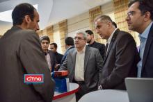 بازدید معاون علمی و فناوری ریاست جمهوری از نمایشگاه محصولات فضایی (+تصاویر)