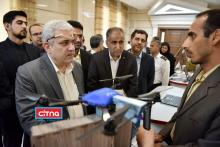 بازدید معاون علمی و فناوری ریاست جمهوری از نمایشگاه محصولات فضایی (+تصاویر)