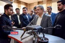 بازدید معاون علمی و فناوری ریاست جمهوری از نمایشگاه محصولات فضایی (+تصاویر)