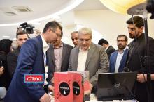 بازدید معاون علمی و فناوری ریاست جمهوری از نمایشگاه محصولات فضایی (+تصاویر)