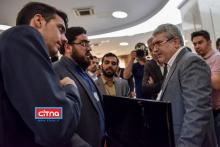 بازدید معاون علمی و فناوری ریاست جمهوری از نمایشگاه محصولات فضایی (+تصاویر)