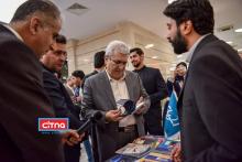 بازدید معاون علمی و فناوری ریاست جمهوری از نمایشگاه محصولات فضایی (+تصاویر)