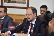 گزارش تصویری/ آغاز اجلاس چهارجانبه‌ی وزرای ارتباطات ایران، روسیه، ترکیه و جمهوری آذربایجان در تهران