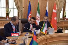 گزارش تصویری/ آغاز اجلاس چهارجانبه‌ی وزرای ارتباطات ایران، روسیه، ترکیه و جمهوری آذربایجان در تهران