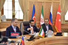 گزارش تصویری/ آغاز اجلاس چهارجانبه‌ی وزرای ارتباطات ایران، روسیه، ترکیه و جمهوری آذربایجان در تهران