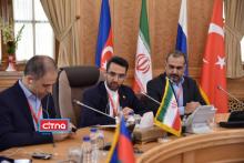 گزارش تصویری/ آغاز اجلاس چهارجانبه‌ی وزرای ارتباطات ایران، روسیه، ترکیه و جمهوری آذربایجان در تهران