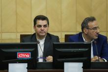 گزارش تصویری/ آیین تجلیل از خبرنگاران با حضور رئیس مجلس شورای اسلامی