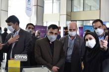 گزارش تصویری/ بازدید وزیر ارتباطات از نمایشگاه کنفرانس شبکه ملی اطلاعات و توسعه پایدار 