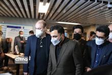 گزارش تصویری/ بازدید وزیر ارتباطات از نمایشگاه کنفرانس شبکه ملی اطلاعات و توسعه پایدار 