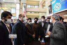 گزارش تصویری/ بازدید وزیر ارتباطات از نمایشگاه کنفرانس شبکه ملی اطلاعات و توسعه پایدار 
