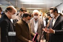 گزارش تصویری/ بازدید وزیر ارتباطات از نمایشگاه کنفرانس شبکه ملی اطلاعات و توسعه پایدار 