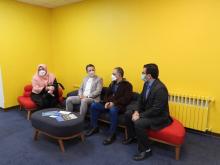 بازدید اعضای هیئت مدیره اتحادیه صادرکنندگان صنعت مخابرات ایران از مجموعه مرکز نوآوری افق +تصاویر