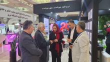 بازدید مدیران اتحادیه صادرکنندگان صنعت مخابرات از چهارمین نمایشگاه شهر هوشمند ایران