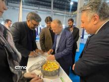 تصاویر بازدید تعدادی از مدیران ارشد کشور از پاویون محصولات فناورانه در نمایشگاه تلکام 