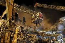 گزارش تصویری "سایت یاهو" از آوار برداری ساختمان "پلاسکو"