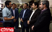 گزارش تصویری/ بازدید قائم‌ مقام وزیر کار و مدیرعامل رایتل از خبرگزاری فارس