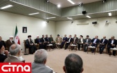 تصاویر/ دیدار رئیس‌جمهور و اعضای هیأت دولت با مقام معظم رهبری