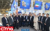 گزارش تصویری از بازدید وزیر ارتباطات از پاویون ایران در نمایشگاه تلکام بوسان