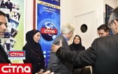 حضور دکتر عارف در غرفه‌ی "سیتنا" در ایران تلکام 2017 (+تصاویر)