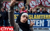سلفی دختر محجبه با مخالفان اسلام! (+تصاویر)