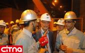 رئیس هیئت عامل ایمیدرو: فولاد مبارکه در حال اجرای ابرپروژه‌های ملی است (+گزارش تصویری)