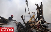 گزارش تصویری "سایت یاهو" از آوار برداری ساختمان "پلاسکو"