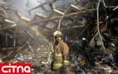 گزارش تصویری "سایت یاهو" از آوار برداری ساختمان "پلاسکو"
